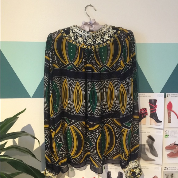 Nieves Lavi Silk Blouse - Picture 3 of 7